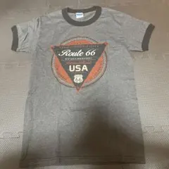 GILDAN Route 66 Tシャツ Sサイズ グレー