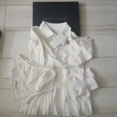 【新品】Ralph Lauren ポロワンピース 18M ホワイト