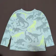 100★ハッカキッズ★恐竜プリントＴシャツ★