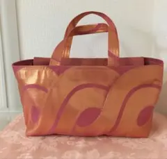 ハンドメイド　着物、帯等のリメイクバッグ　No.10