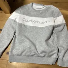 Calvin Klein Jeans グレー トレーナー M