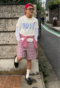 短パン ステューシー stussy 90年代ヴィンテージ ショートパンツ 紺
