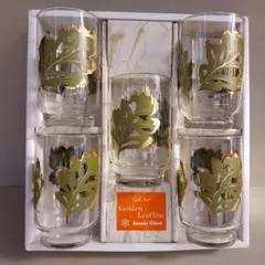 昭和レトロ　佐々木硝子　グラス5個