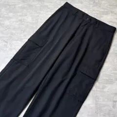 00s Dickies GP3038 カーゴ ワークパンツ ブラック 34×30