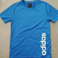 adidas アディダス Tシャツ ブルー 160のサムネイル