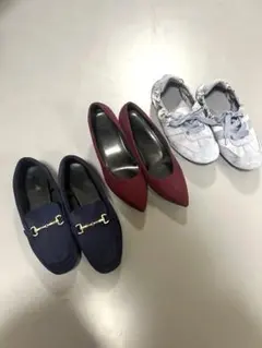GU レディースシューズ 3足セットのサムネイル