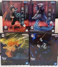 鬼滅の刃　フィギュア　我妻善逸　獪岳　竈門炭治郎　猗窩座　4点まとめ売り