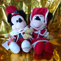 ディズニークリスマス2023 ミッキーミニーぬいぐるみ