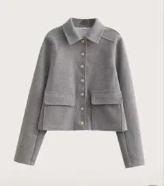 グレージャケット ショート丈