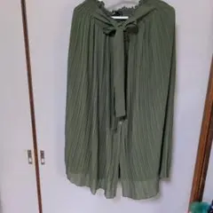 ZARA プリーツスカート キュロット カーキ Mサイズ