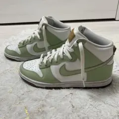 NIKE DUNK HIGH パステルグリーン ホワイトのサムネイル