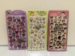 ちびまる子　コジコジ　プチドロップステッカー　うるちゅるサンリオ日焼け