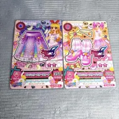 アイカツ カード Angely Sugar エンジェリースタースカート サイン