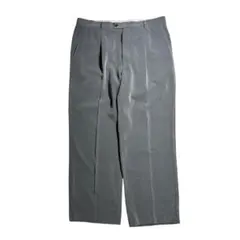 OPTIジップ タック スラックス EU製 PER L'UOMO 古着 ワイド