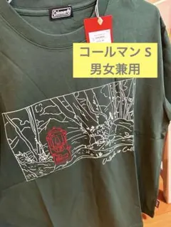 コールマンＴシャツ　カーキグリーン　Sサイズ