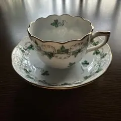 【未使用】ヘレンドプレートセット(バラ売も可能) ヘレンド アポニーグリーン プレート 19cm 00517-0-00 | ブランド洋食