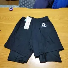 GOLDWIN ブラック コンビネーションパンツ Mサイズ
