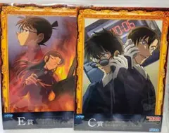 セガ ラッキーくじ 名探偵コナン メモリアルカット C賞 E賞 アートボード