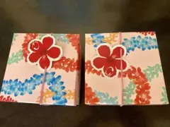 【箱のみ】クラブハリエ バームクーヘン サマー限定パッケージ　ピンク花柄　空箱