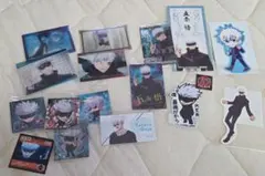 呪術廻戦　五条悟　ウエハース　カード　ステッカー　特典　セット