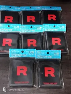 【新品】 デッキシールドプロ　ロケット団　8個セット