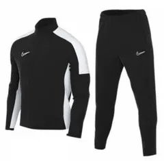 Nike ジャージ 上下セット 黒/白　子ども用