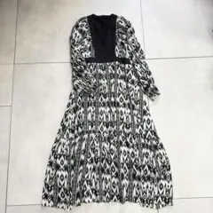 未使用級✨JS　24SS　オリエンタルプリントティアードワンピース　ジャーナル