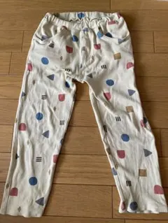 しまむら　ロングパンツ レギンス　110 黄色　ズボン　秋