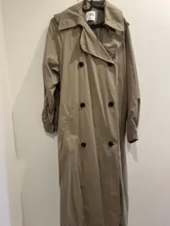 値下げ！ZARA ベージュ トレンチコート Sサイズ