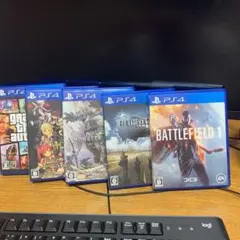 プレイステーション4 ソフト5枚