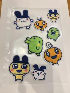 たまごっち　シール　ワッペン　まめっち　くちぱっち
