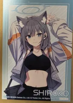 ブルーアーカイブ Aviot ポストカード シロコ