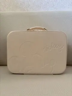 ディズニー　ミッキー　トランクケース　メイクボックス　ミラー付き　新品未使用