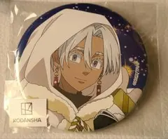 東京リベンジャーズ　プリンセスカフェ　ホワイトサンタ　缶バッチ　黒川イザナ