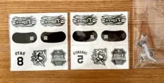 阪神タイガース　フェイスシール　キーホルダー付き