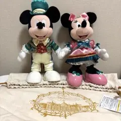 ディズニーランドホテル　ミッキー、ミニー　ぬいぐるみ