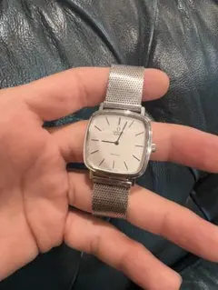 2025年最新】OMEGA 文字盤カラー：シルバー 腕時計(クォーツ)の