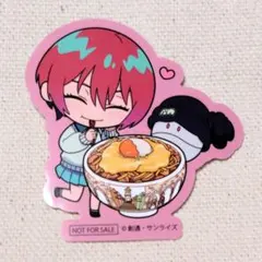 すき家 ジークアクス ステッカー マチュ