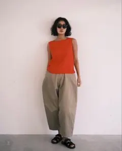 【未使用】Nala コクーンチノパンツL cocoon chino pants 2026年最新】nala cocoonの人気アイテム - メルカリ