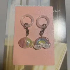 めじるしアクセサリー　ハンドメイド　　ゆめかわ　アンブレラマーカー　2個セット