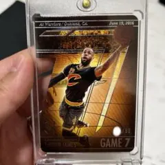 99シリNBA LeBron James finals game7 カード