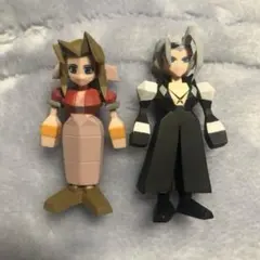 FF7R 一番くじ クラウド・セフィロス・エアリス ポリゴンフィギュア G
