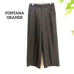 ウール パンツ ワイド