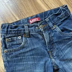 Levi's キッズ ストレートジーンズ ダークブルー size100