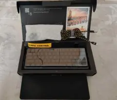 Wooting 60HE ゲーミングキーボード 純正リストレスト付き