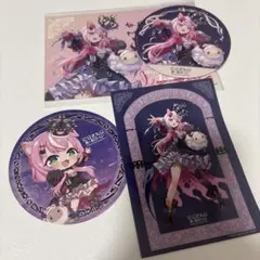 にじさんじ ヤン・ナリ コースター　カード