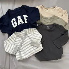 長袖ボディスーツ（gap,H&M,ユニクロ）3-6ヶ月