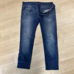 GAS 32サイズ　ダークブルー ストレートレッグ デニム
