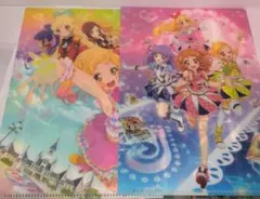 値下げ中！アイカツ ミニクリアファイルコレクション 2枚セット
