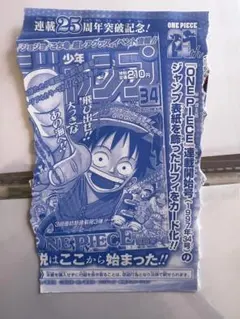 ONE PIECE 34号 特別版 カード付き　ジャンプ　ルフィ Vジャンプ10月特大号付録「モンキー・D・ルフィ」 − TOPICS｜ONE